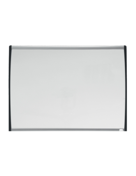 NB-1903783,Tabla NOBO, 58x43 cm, magnetica, include marker si magneti, alb, rama arcuita gri-negru