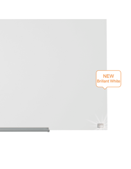 Tabla NOBO Impression Pro Widescreen 45", sticla, 100x56cm, magnetica + marker,tavita, magneti, alb