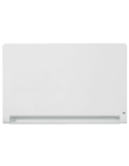 Tabla NOBO Impression Pro Widescreen 57", sticla,126x71cm, magnetica,colturi rotunjite+accesorii,alb