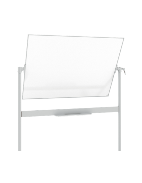 Tabla mobila NOBO Classic, otel lacuit, 120x90 cm, magnetica, include marker si tavita, alb