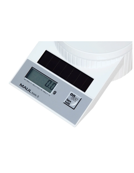 Cantar pentru corespondenta, solar, MAUL tronic S, 2000 g - alb