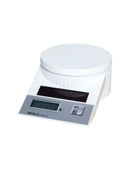 MA-15150-02,Cantar pentru corespondenta, solar, MAUL tronic S, 5000 g - alb