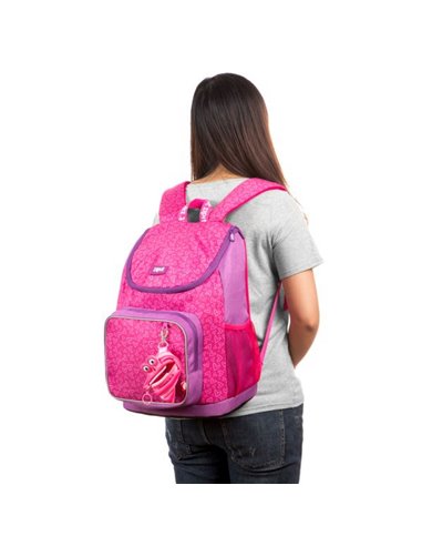 ZP-141261,Rucsac Zipit Wildlings - roz deschis