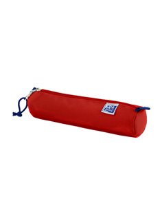 OX-400170776,Penar cilindric, neechipat, OXFORD Kangoo, cu fermoar si elastic - rosu 2