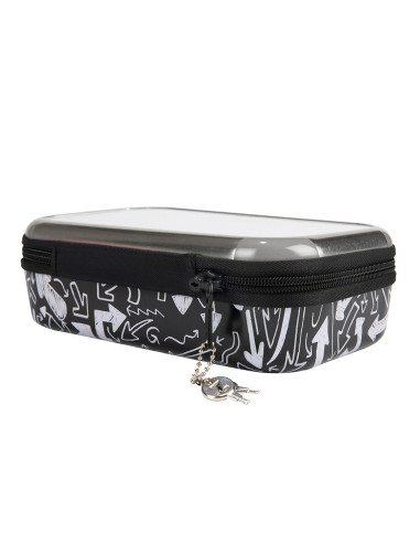 ZP-375427,Penar cu fermoar ZIPIT & LOCK Tin - White Board Grey