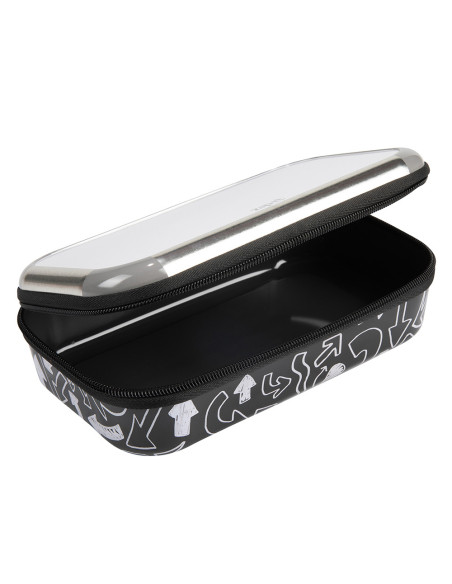 ZP-375427,Penar cu fermoar ZIPIT & LOCK Tin - White Board Grey