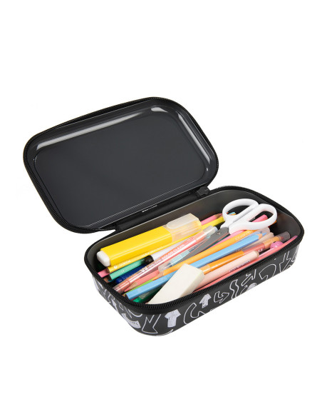 ZP-375427,Penar cu fermoar ZIPIT & LOCK Tin - White Board Grey