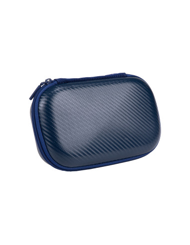 ZP-375854,Penar cu fermoar ZIPIT Carbon Storage Box cu buzunar interior- Navy Blue