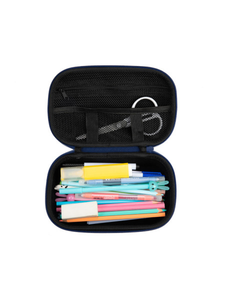 ZP-375854,Penar cu fermoar ZIPIT Carbon Storage Box cu buzunar interior- Navy Blue