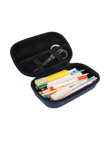 ZP-375854,Penar cu fermoar ZIPIT Carbon Storage Box cu buzunar interior- Navy Blue