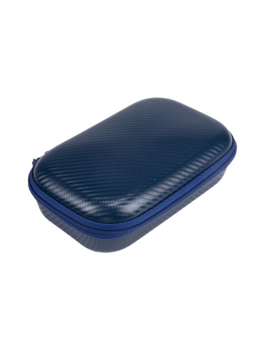 ZP-375854,Penar cu fermoar ZIPIT Carbon Storage Box cu buzunar interior- Navy Blue