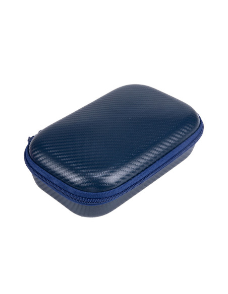 ZP-375854,Penar cu fermoar ZIPIT Carbon Storage Box cu buzunar interior- Navy Blue