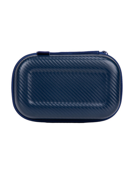 ZP-375854,Penar cu fermoar ZIPIT Carbon Storage Box cu buzunar interior- Navy Blue