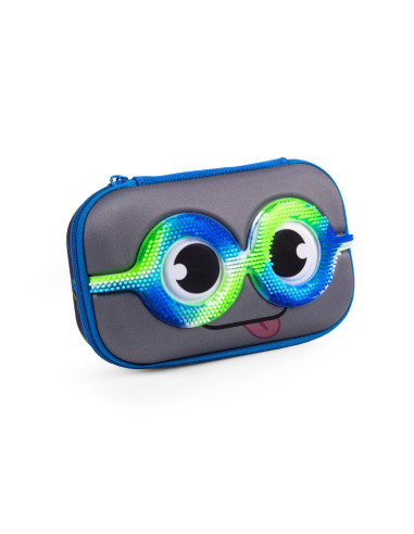 ZP-376592,Penar cu fermoar ZIPIT Sensory Storage Box - Black