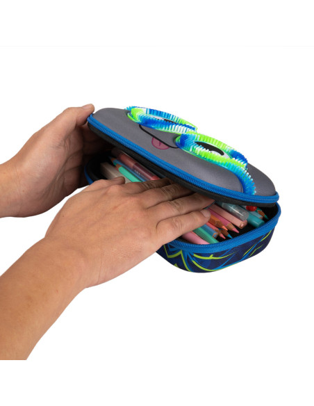 ZP-376592,Penar cu fermoar ZIPIT Sensory Storage Box - Black