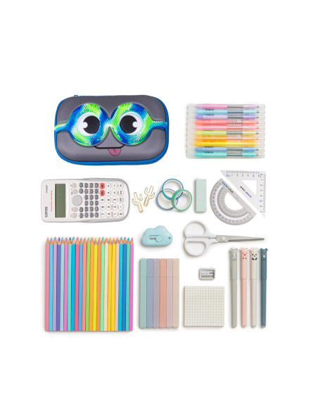 ZP-376592,Penar cu fermoar ZIPIT Sensory Storage Box - Black