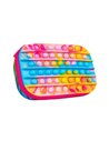 ZP-373096,Penar cu fermoar ZIPIT ZIP & POP Storage Box - Rainbow Glow