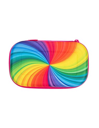 ZP-373096,Penar cu fermoar ZIPIT ZIP & POP Storage Box - Rainbow Glow