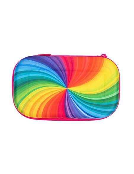 ZP-373096,Penar cu fermoar ZIPIT ZIP & POP Storage Box - Rainbow Glow