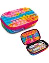 ZP-373096,Penar cu fermoar ZIPIT ZIP & POP Storage Box - Rainbow Glow