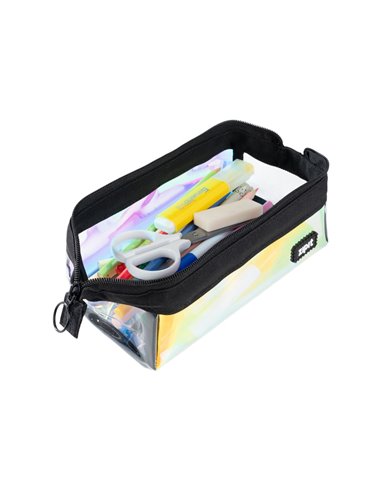 ZP-378916,Penar cu fermoar ZIPIT Iridescent Lenny - Black