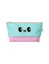 ZP-378985,Penar cu fermoar ZIPIT Silicone Standing Pouch - Blue-Pink