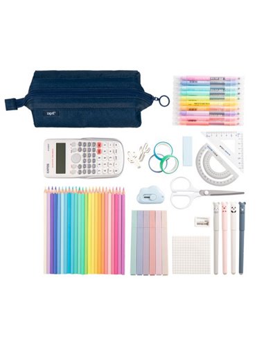 ZP-379364,Penar cu fermoar ZIPIT Lenny Denim - Blue