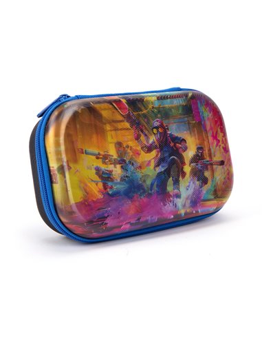 ZP-360723,Penar cu fermoar ZIPIT Lenticular Top Storage Box - Color Splash