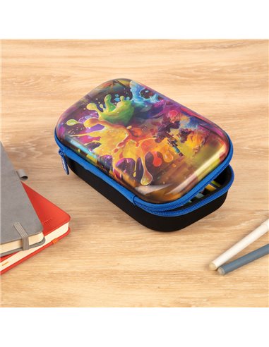 ZP-360723,Penar cu fermoar ZIPIT Lenticular Top Storage Box - Color Splash
