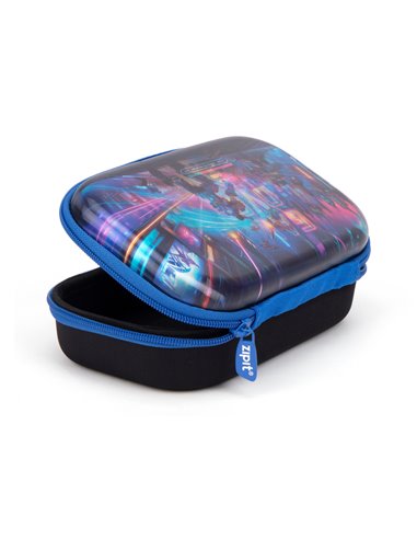 ZP-360815,Penar cu fermoar ZIPIT Lenticular Top Storage Box - Futuristic Navy