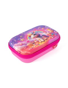 ZP-360938,Penar cu fermoar ZIPIT Lenticular Top Storage Box - Unicorn PinkCloud 2