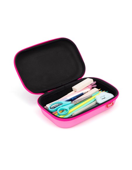 ZP-360938,Penar cu fermoar ZIPIT Lenticular Top Storage Box - Unicorn PinkCloud