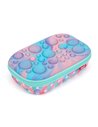 ZP-360716,Penar cu fermoar ZIPIT Bubble Top Storage Box - Pastel Melt