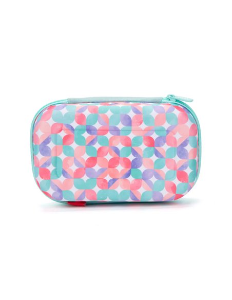 ZP-360716,Penar cu fermoar ZIPIT Bubble Top Storage Box - Pastel Melt