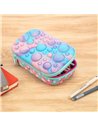 ZP-360716,Penar cu fermoar ZIPIT Bubble Top Storage Box - Pastel Melt