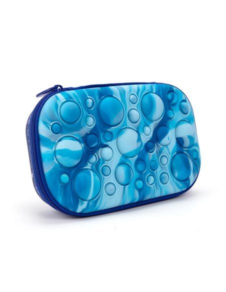 ZP-360853,Penar cu fermoar ZIPIT Bubble Top Storage Box - Blue Space