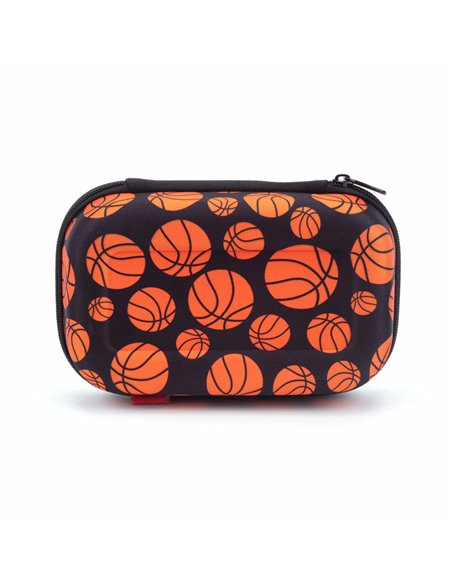 ZP-360631,Penar cu fermoar ZIPIT Playful Clear Top Box - Soccer Stadium