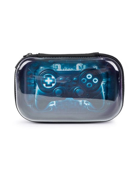 ZP-378442,Penar cu fermoar ZIPIT Clear Top Storage Box - 3D Gaming