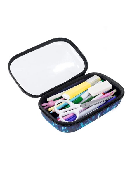 ZP-378442,Penar cu fermoar ZIPIT Clear Top Storage Box - 3D Gaming