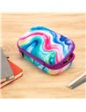 ZP-362208,Penar cu fermoar ZIPIT Colorz Storage Box cu buzunar interior - Rainbow Water Colors
