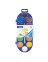 Acuarele Milan 80011, 12 culori