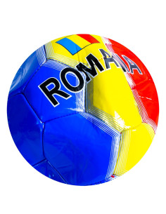ROB-510350,Minge fotbal PU, 350 g, marimea nr. 5, Romania