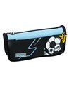 Penar etui cu 2 fermoare Ecada 78507, Motiv football