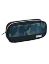 Penar etui cu 1 fermoar Ecada 78501, Motiv camuflaj
