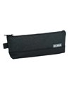 Penar etui cu 1 fermoar Ecada 78500N, Negru