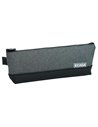 Penar etui cu 1 fermoar Ecada 78500GR, Negru/Gri
