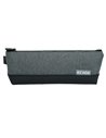 Penar etui cu 1 fermoar Ecada 78500GR, Negru/Gri