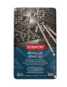 DW2305599,Creioane colorate Derwent Professional, 12 culori metalizate