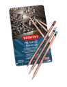 DW2305599,Creioane colorate Derwent Professional, 12 culori metalizate