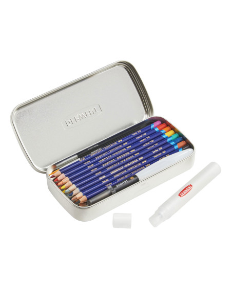 DW2302584,Set complet desen profesional Derwent Inktense, cutie metalica